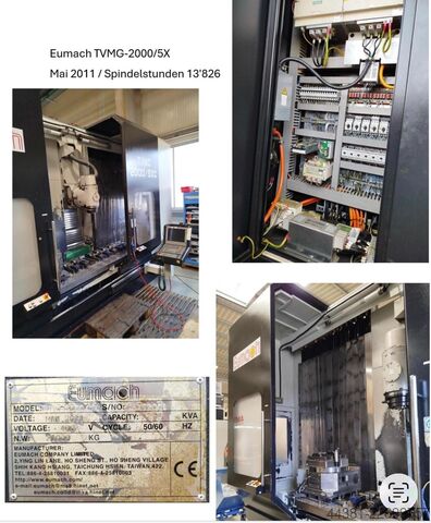  EUMACH TVMC  2000 -5 AX