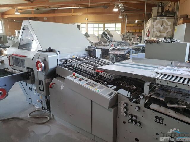 Vikmaskin - 16 sidor korsvikning Heidelberg Stahlfolder KD 78-4-KZ