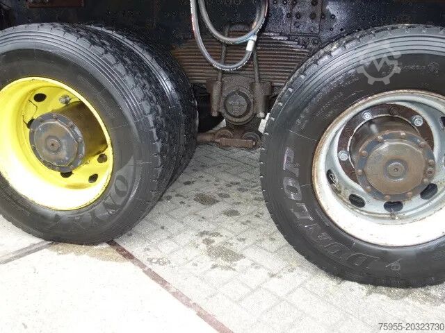 Kiper tovornjak MAN FE 410 8x4 kipper,manual feulpomp,steel kipper