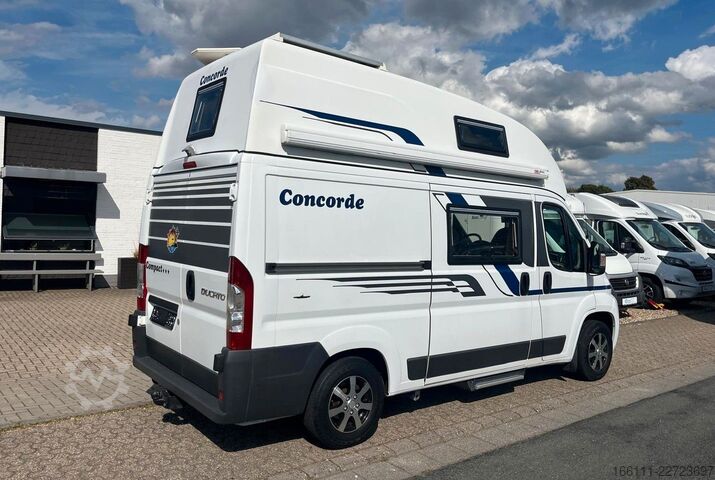 Кемпер CONCORDE Compact - Hochdach - Hubbett - Klima -