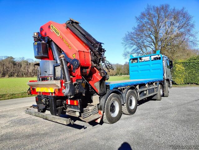 装载平台 Mercedes-Benz Actros 4151 V8 8x4 Palfinger PK78002 + Fly Jib ...