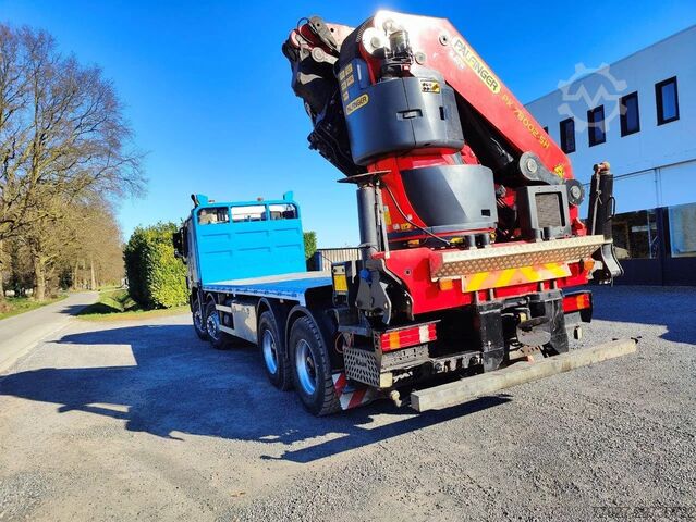装载平台 Mercedes-Benz Actros 4151 V8 8x4 Palfinger PK78002 + Fly Jib ...
