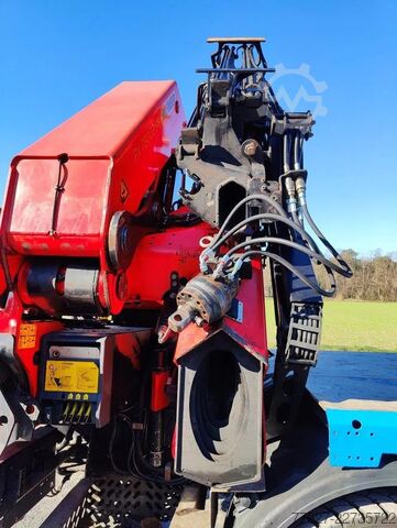 装载平台 Mercedes-Benz Actros 4151 V8 8x4 Palfinger PK78002 + Fly Jib ...
