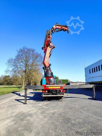 装载平台 Mercedes-Benz Actros 4151 V8 8x4 Palfinger PK78002 + Fly Jib ...