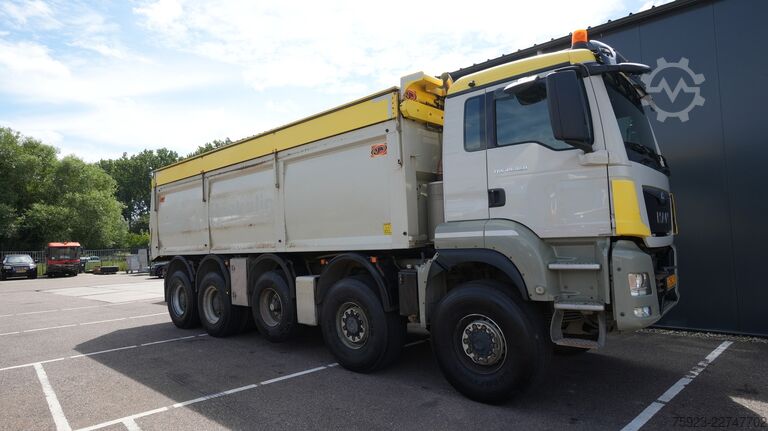  MAN TGS 49.460 10x8 tipper 413.700km