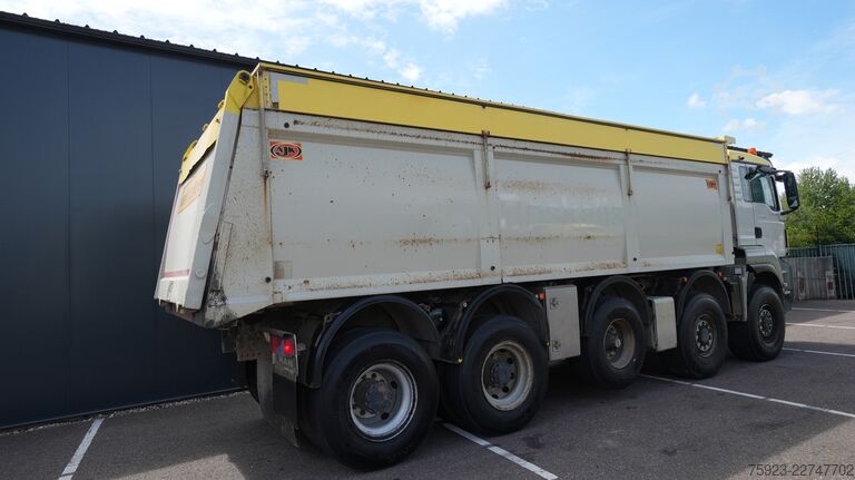 MAN TGS 49.460 10x8 tipper 413.700km