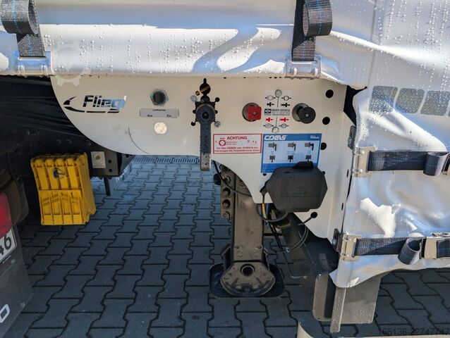 Semi-remorque bâchée Jumbo Fliegl 3-Achs Jumbo Gardinen Sattelauflieger
