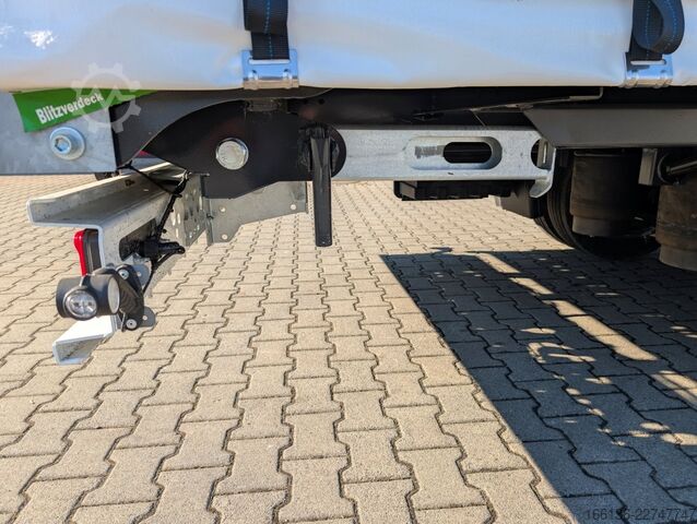 Semi-remorque bâchée Jumbo Fliegl 3-Achs Jumbo Gardinen Sattelauflieger