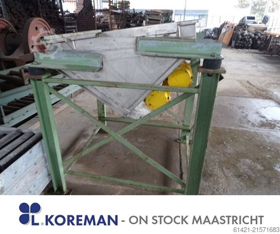 Vibruojantis lovys Zippe 1000-1000  Vibrating Chute Zippe 1000-1000