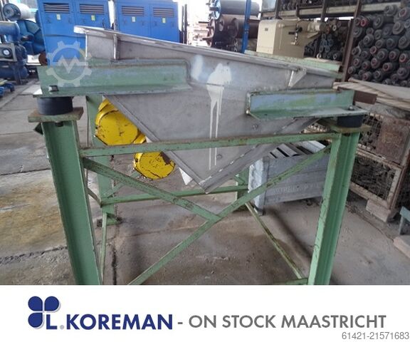 Vibruojantis lovys Zippe 1000-1000  Vibrating Chute Zippe 1000-1000