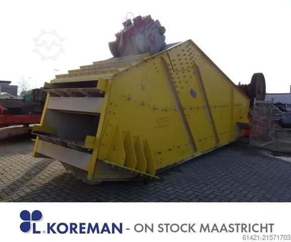 Cribleuse KRUPP 16/70-2  Screening machine KRUPP 16/70-2