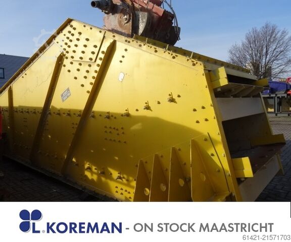 Cribleuse KRUPP 16/70-2  Screening machine KRUPP 16/70-2