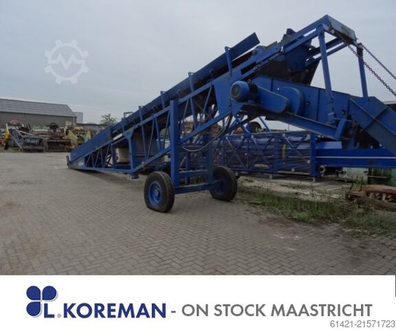 Nastro trasportatore mobile FINLAY con macchina vagliatrice  FINLAY Mobile Belt Conveyor with Screeningmachine