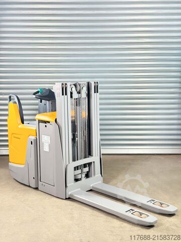 Hochhubwagen-Mitfahrer Jungheinrich ERD 220 - Service Neu - Lithium Schnellladegerät