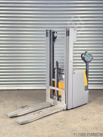 مشاة شاحنة البليت Jungheinrich EJC 214 - Service Neu -Triplex 5,35m- Batterie 90%