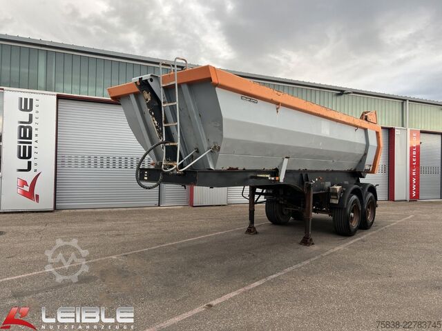 مقطورة نصف قلابة MEILLER MHKS 41/2-G Kippmulde*24m³*Heckschütte*BPW Eco*