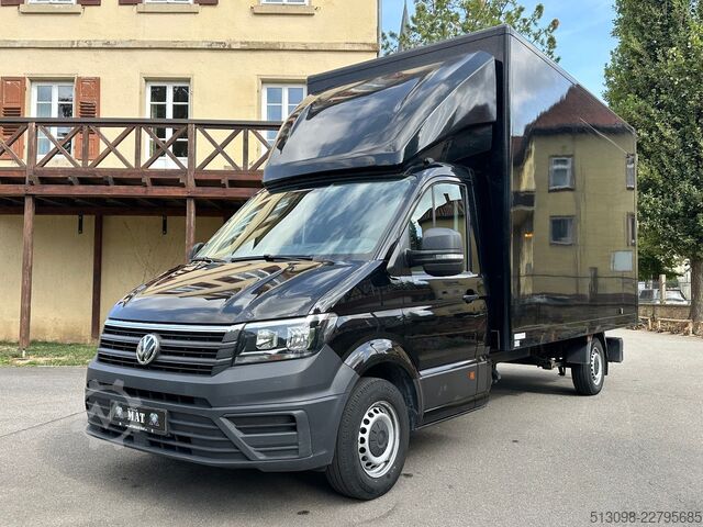 Fourgon tôlé VW CRAFTER XXXL KOFFER PORTALTÜREN TREPPE KLIMA
