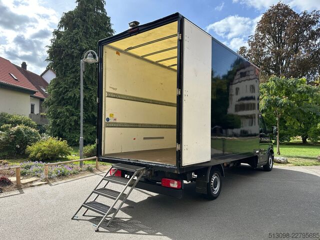 Fourgon tôlé VW CRAFTER XXXL KOFFER PORTALTÜREN TREPPE KLIMA