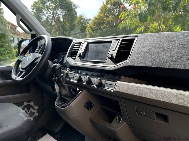 Fourgon tôlé VW CRAFTER XXXL KOFFER PORTALTÜREN TREPPE KLIMA