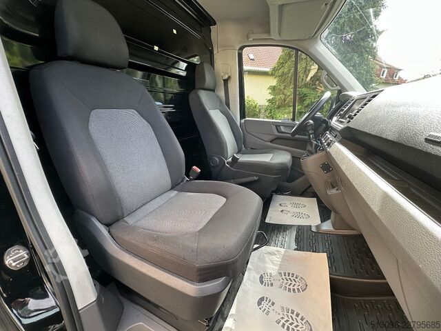 Fourgon tôlé VW CRAFTER XXXL KOFFER PORTALTÜREN TREPPE KLIMA
