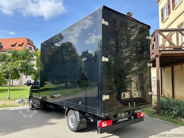 Fourgon tôlé VW CRAFTER XXXL KOFFER PORTALTÜREN TREPPE KLIMA
