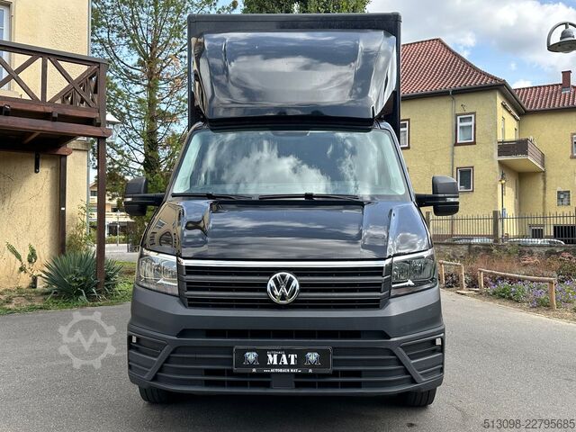 Fourgon tôlé VW CRAFTER XXXL KOFFER PORTALTÜREN TREPPE KLIMA