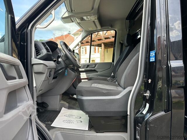 Fourgon tôlé VW CRAFTER XXXL KOFFER PORTALTÜREN TREPPE KLIMA
