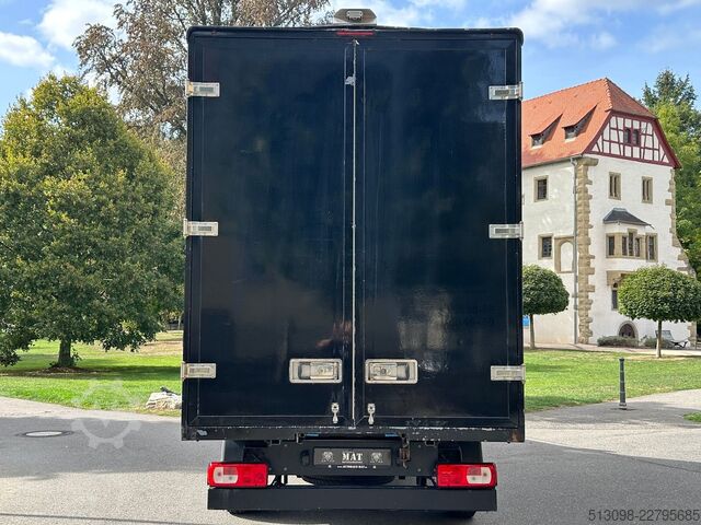 Fourgon tôlé VW CRAFTER XXXL KOFFER PORTALTÜREN TREPPE KLIMA