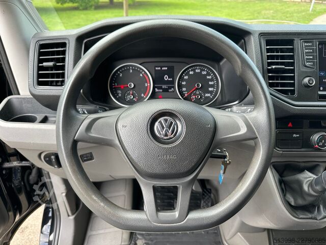 Fourgon tôlé VW CRAFTER XXXL KOFFER PORTALTÜREN TREPPE KLIMA