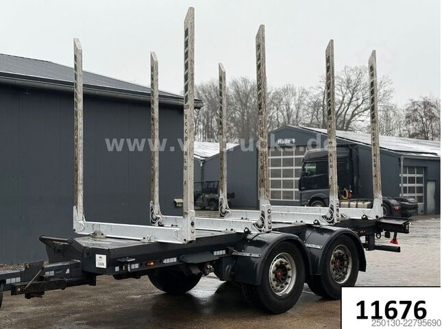 Remorque à grumes  Janzen System T19 Tandemachsen