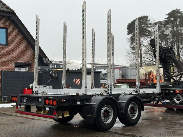 Remorque à grumes  Janzen System T19 Tandemachsen