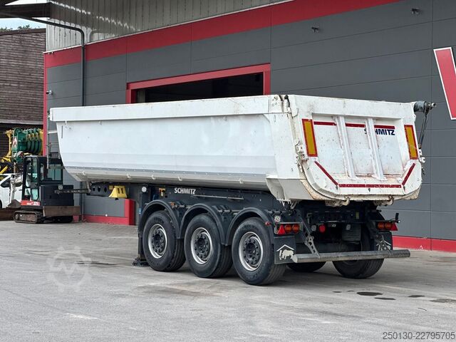 Semi-reboque basculante SCHMITZ CARGOBULL SKI 24 SL7.2 Stahlmulde/Rollplane/Liftachse 1+3