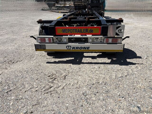 Reboque de chassis intercambiável Krone Maxi BDF Lafette mit Breitreifen 445er