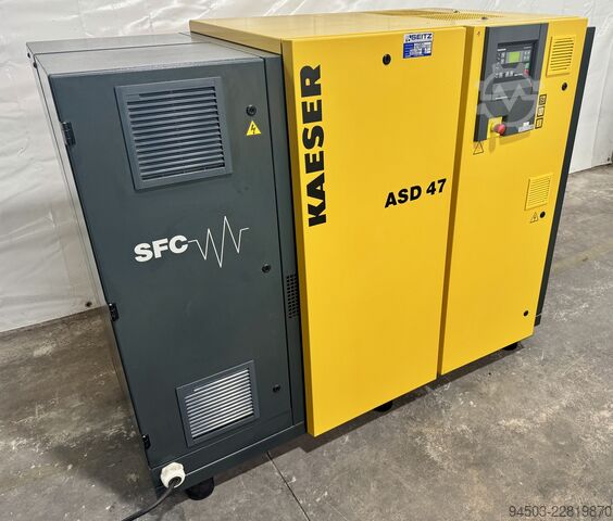 Compressor de parafuso com controle de frequência Kaeser ASD 47 SFC