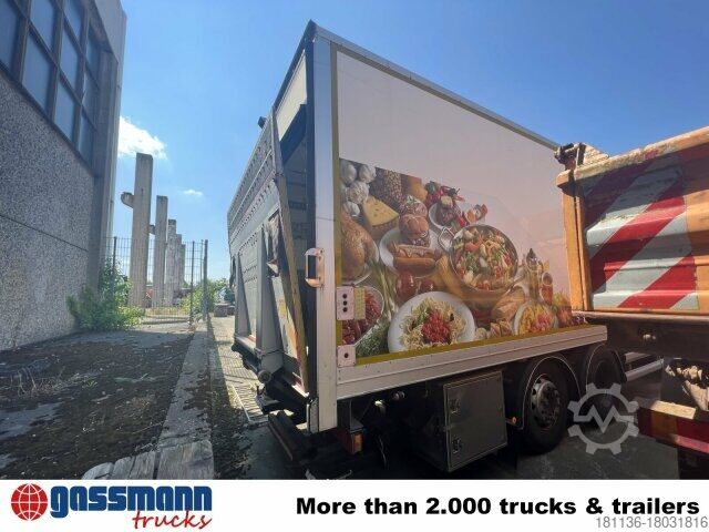 Camión caja Scania G420 6x2, Liftachse, Hiab LBW, Motor defekt!