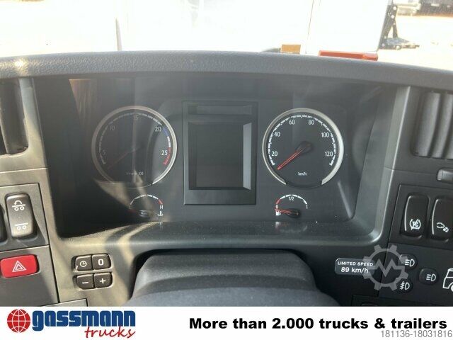 Camión caja Scania G420 6x2, Liftachse, Hiab LBW, Motor defekt!