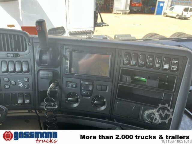 Camión caja Scania G420 6x2, Liftachse, Hiab LBW, Motor defekt!