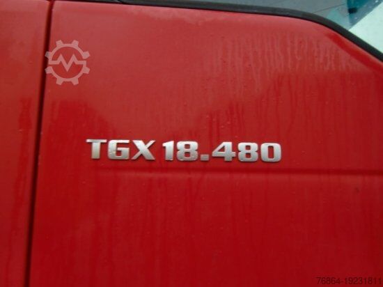 Unit traktor standar MAN TGX 18.480 XLX SCHALTGETRIEBE, EEV