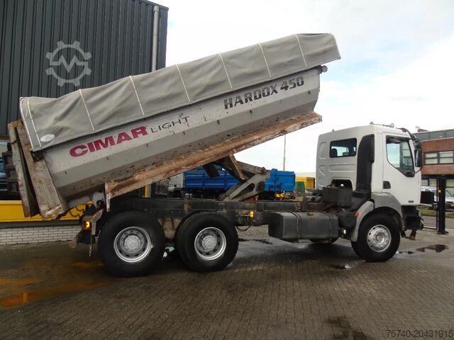 Sklápěč Renault Kerax 420 DCI + MANUAL + SPRING + 6X4 + PERFECT