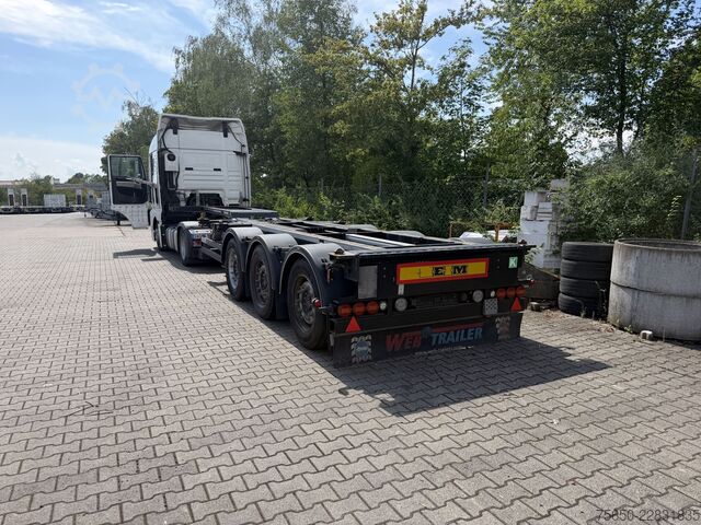 Semirremolque frigorífico web trailer LPRS 24  3 Achs Container- Chassis incl. Generator TranscoolWenig Benutzt