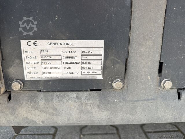 Semirremolque frigorífico web trailer LPRS 24  3 Achs Container- Chassis incl. Generator TranscoolWenig Benutzt