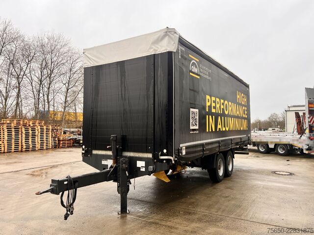 Otvorena prikolica s ceradom Fliegl TPS135  13,5 t Tandemplanenanhänger, neuwertig