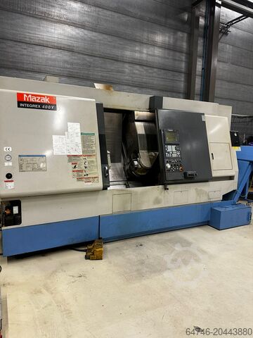 CNC dreiebenk Mazak IG 400 Y U 1500 MM Integrex with steady rest