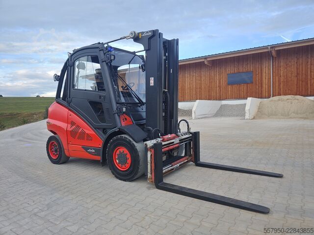 възможен мотокар Linde H 50/600 Diesel Triplex Zinkenversteller