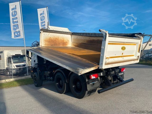 Kipper LKW MAN TGS/26.520/6x4 BL/Bordmatik/Retarder/90to/35 tkm