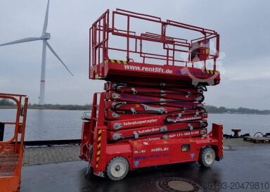 Scherenarbeitsbühne PB Lifttechnik S 171-12 ES Elektro 17,03 m