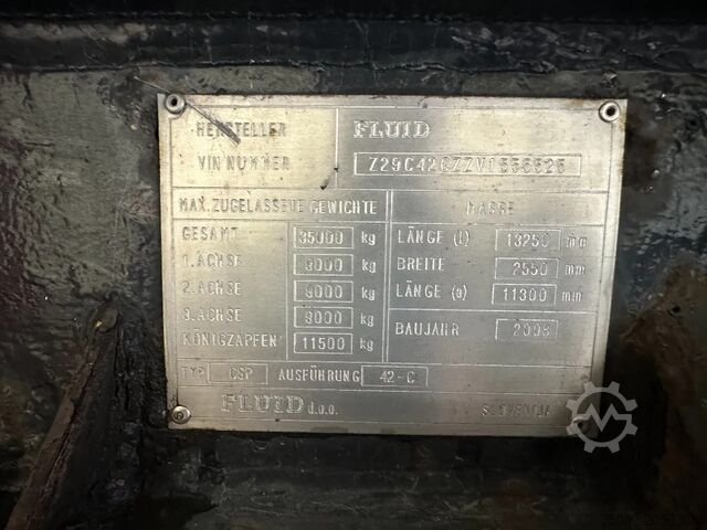 Kamion cisterna Diversen Fluid / LPG / 50.100L / P28BH / Propane / Butan...