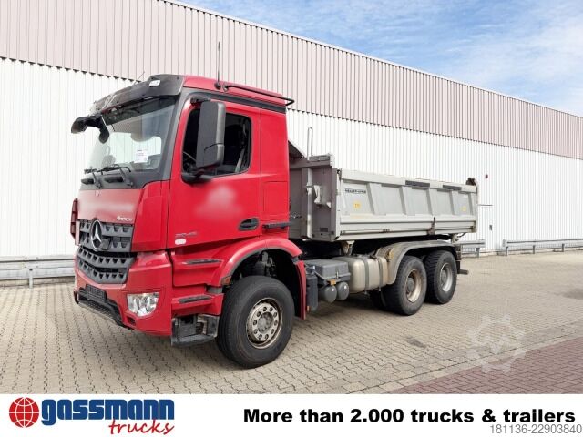 Kamion vetësbërëshkues Mercedes-Benz Arocs 2645 K 6x4, Retarder, Bordmatik