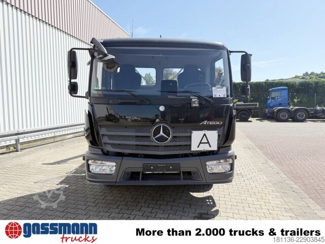 Furgonçinë me kiper Mercedes-Benz Atego 1218/22 K 4x2, Meiller Tele-Absetzer, Funk