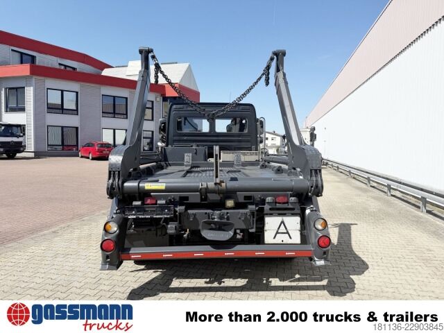 Furgonçinë me kiper Mercedes-Benz Atego 1218/22 K 4x2, Meiller Tele-Absetzer, Funk